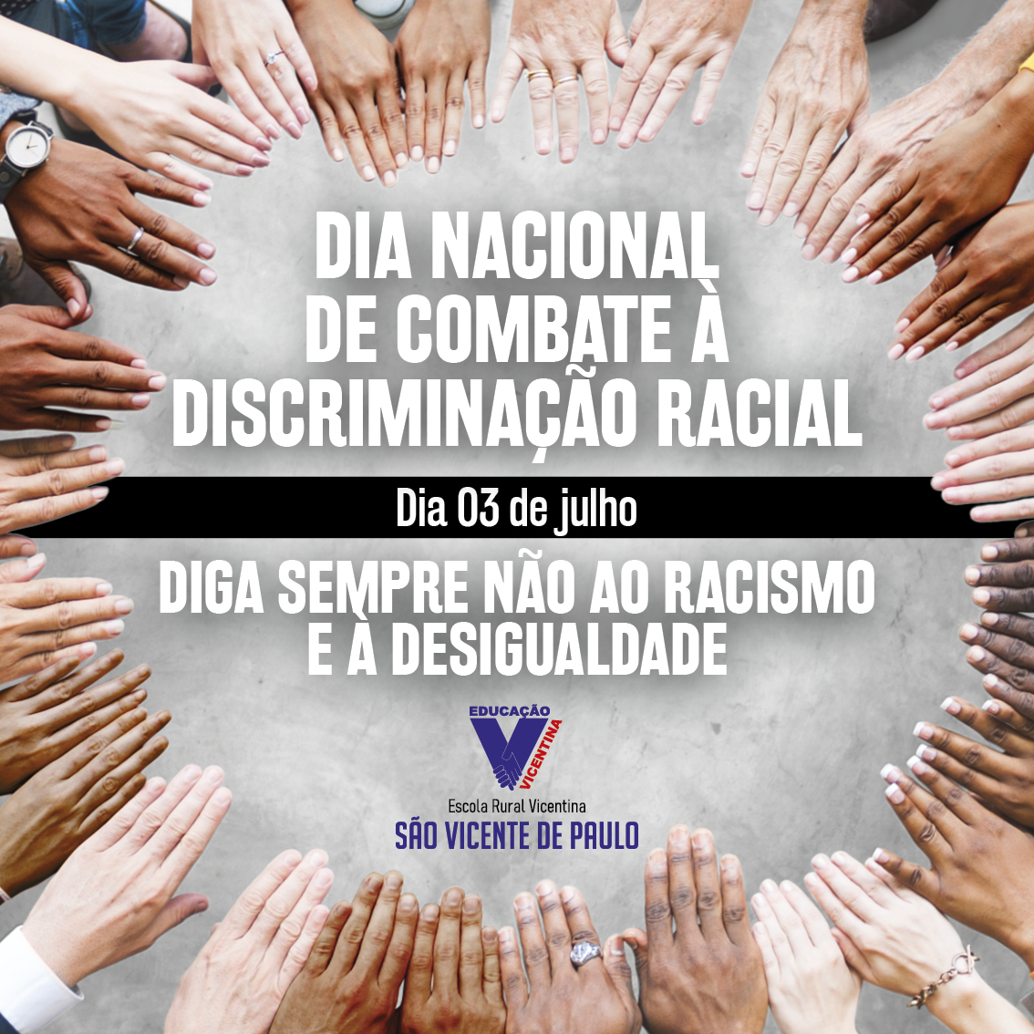 Dia Nacional Combate Discrimacao Racial (1)- D3 - Escola Rural São